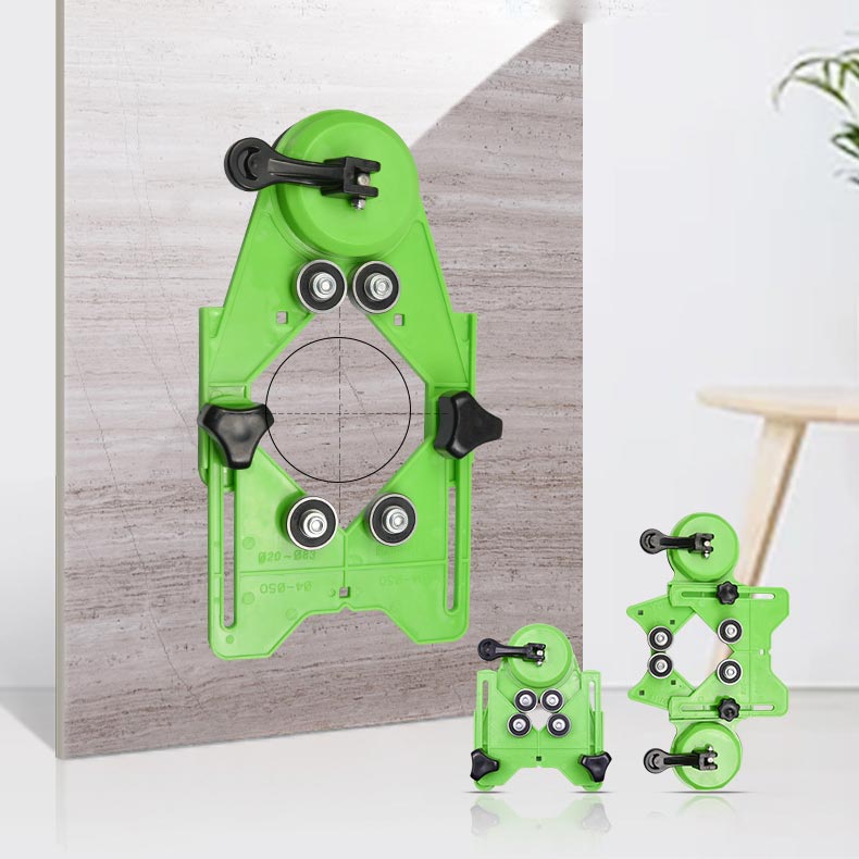 Saker Adjustable Drill Bit Hole Saw Guide Jig