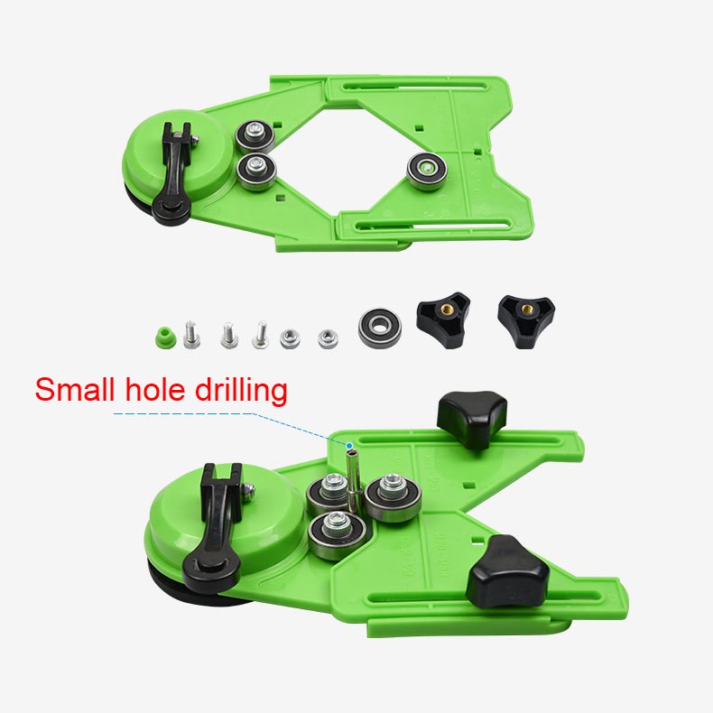 Saker Adjustable Drill Bit Hole Saw Guide Jig