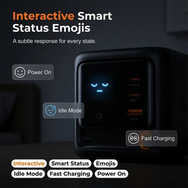 Sakerplus® 100W Retractable Cable Charging Station