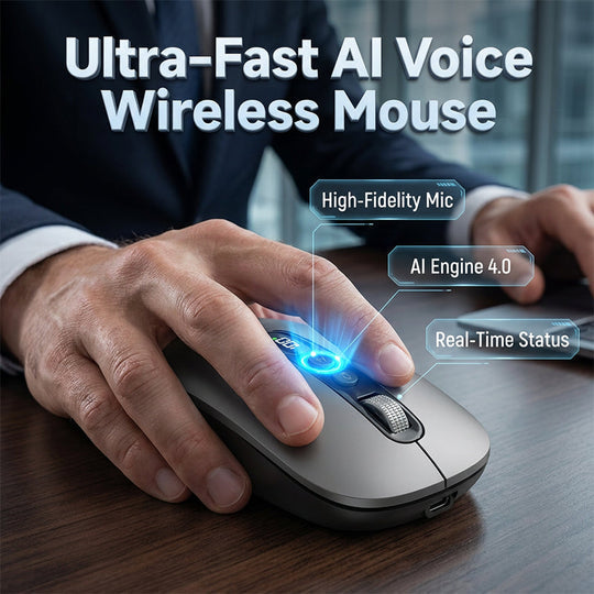 Sakerplus® AI Wireless Voice Translator Mouse
