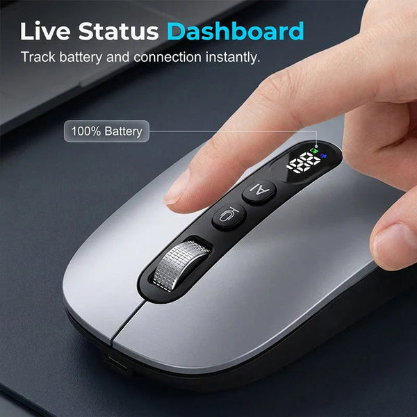 Sakerplus® AI Wireless Voice Translator Mouse