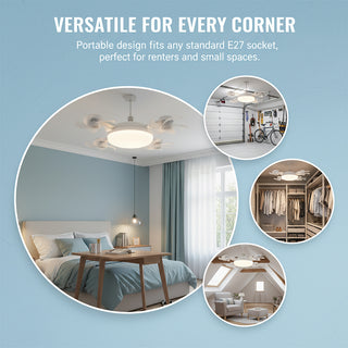 Sakerplus® Remote Control Ceiling Fan Light Bulb