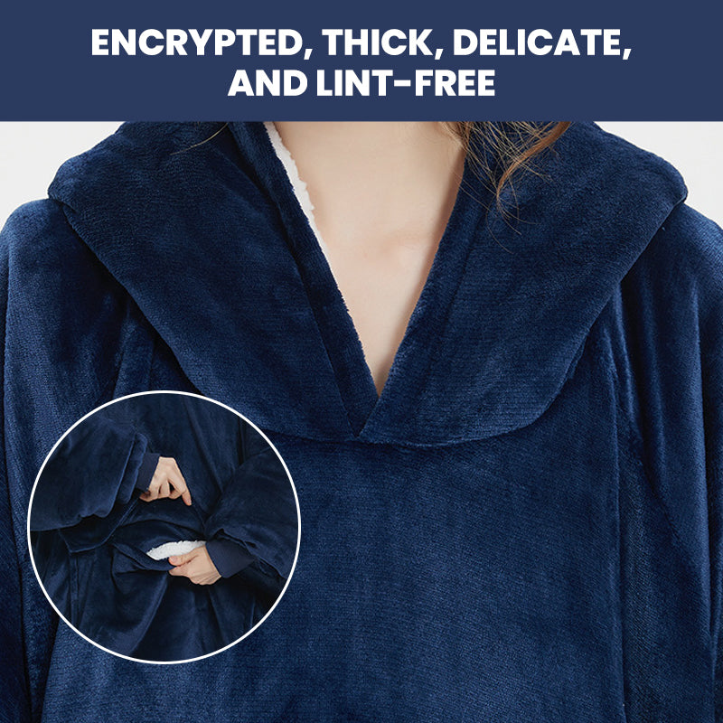 Sakerplus® Oversized Wearable Heated Blanket Hoodie