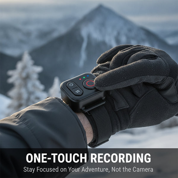 Sakerplus® Long Range Wireless Action Camera Remote
